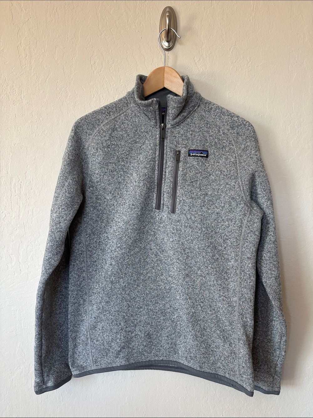 Mens Patagonia X Uber better sweater quarter zip